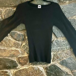 Missoni sweater in black, size 4 (aka small)